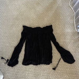 Paige smocked off the shoulder top